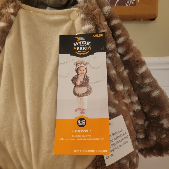 🍀 Infants Fawn costume 6-12 months - Picture 3 of 3